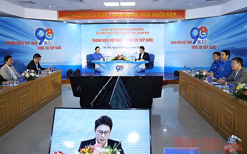 Toàn cảnh Chương trình đối thoại.