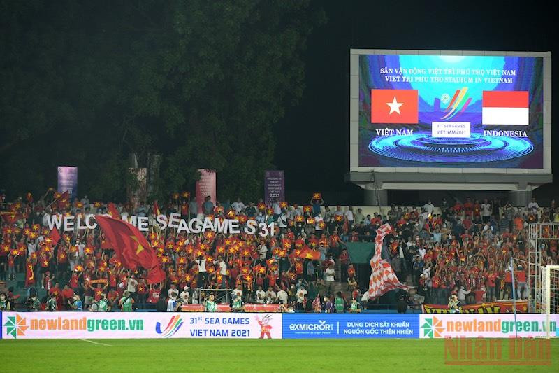 (Ảnh: THÀNH ĐẠT) (Hiệp 1) U23 Việt Nam 0-0 U23 Indonesia: Áp lực từ những phút đầu -1