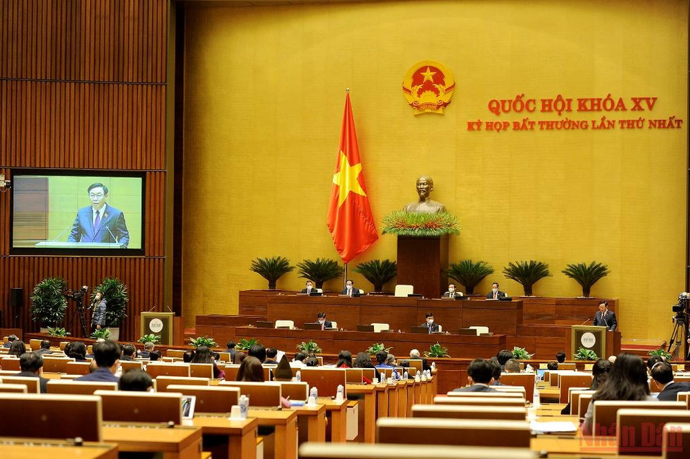[Ảnh] Khai mạc Kỳ họp bất thường thứ nhất, Quốc hội khóa XV
