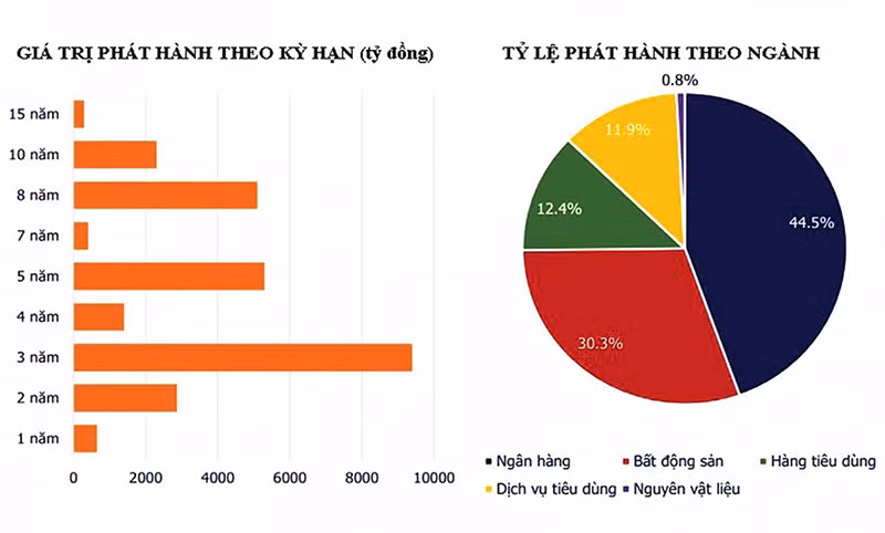 Để thị trường trái phiếu doanh nghiệp phát triển vẫn còn nhiều việc phải làm. Biểu đồ: Duy Thái