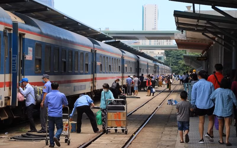 Ảnh minh họa. (Nguồn: Tổng công ty Vận tải đường sắt Sài Gòn)