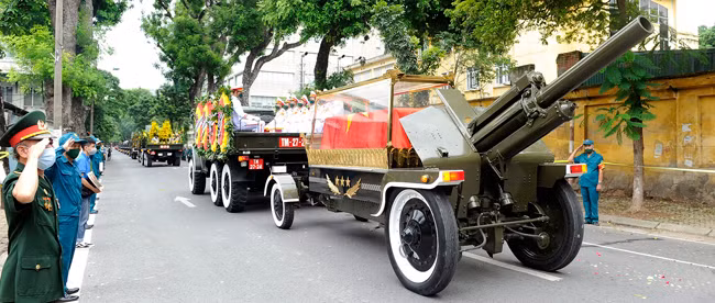 Cử hành trọng thể Lễ truy điệu và an táng nguyên Tổng Bí thư Lê Khả Phiêu -0