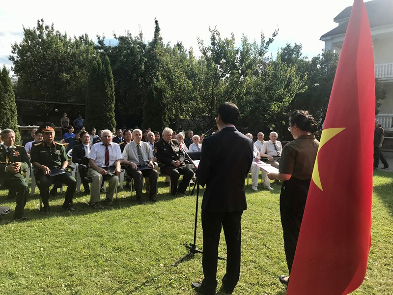 Đông đảo cựu chiến binh Ukraine tham gia sự kiện. Kỷ niệm 5 năm thành lập Hội Cựu chiến binh Việt Nam tại Ukraine -0