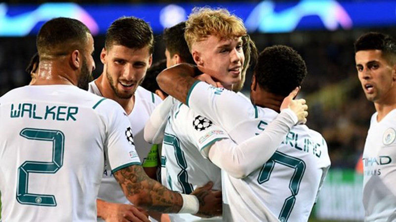 Manchester City thắng tưng bừng trên đất Bỉ. (Ảnh: Sky/TTXVN) Messi lập cú đúp giúp Paris Saint-Germain thắng kịch tính Leipzig -0