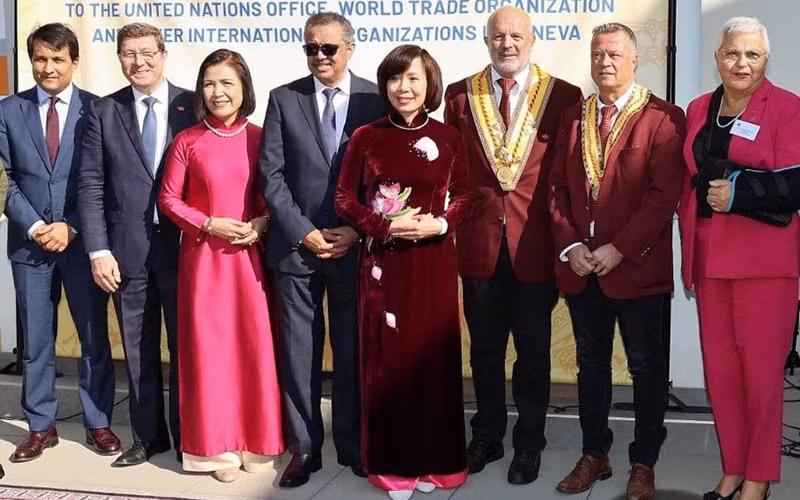 Ngày Văn hóa Việt Nam - Thụy Sĩ tại Phái đoàn Việt Nam ở Geneva.