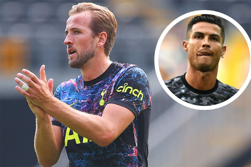 Thay vì Harry Kane, Cristiano Ronaldo có thể tới Man City. (Ảnh: Goal.com)   