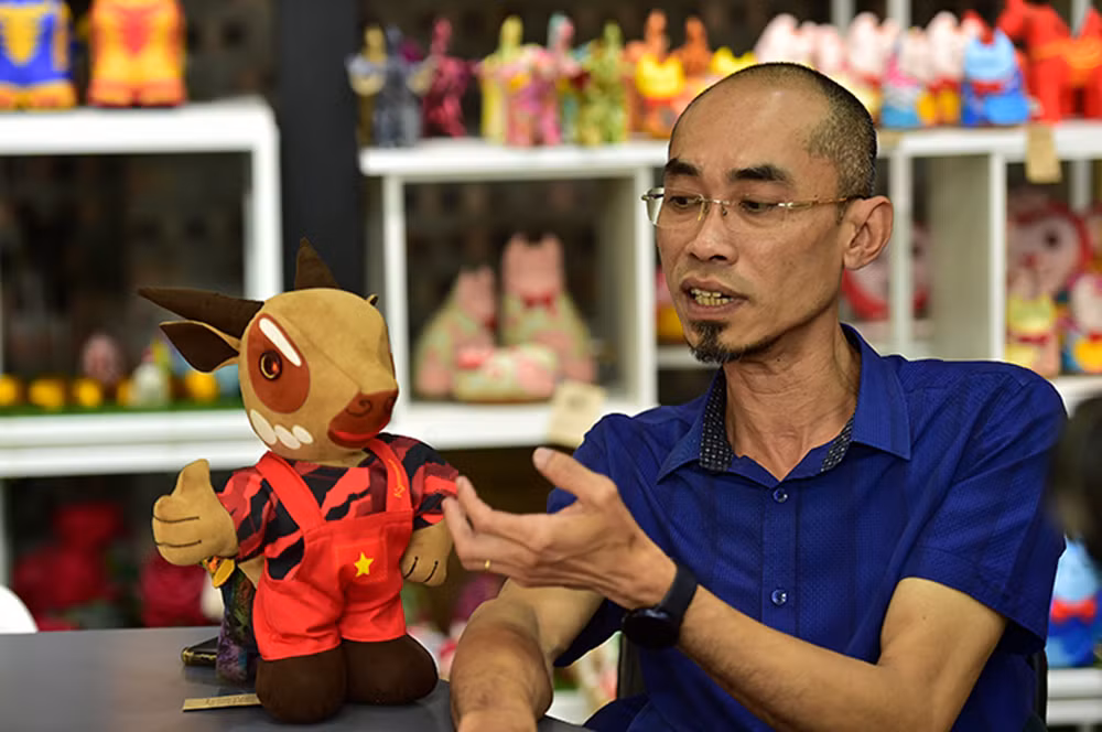 Hàng trăm chú Sao La nhồi bông đồng hành cùng SEA Games 31&nbsp; -2