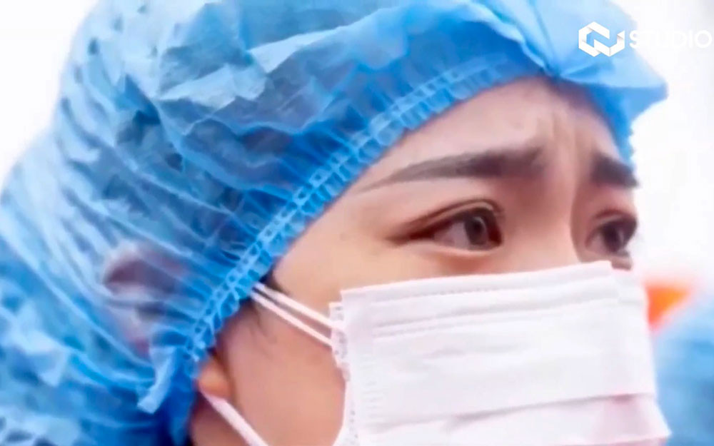 Hình ảnh trong MV. Nhà báo Phúc Anh: “Mỗi người một cách tiếp lửa cho tuyến đầu chống dịch” -0