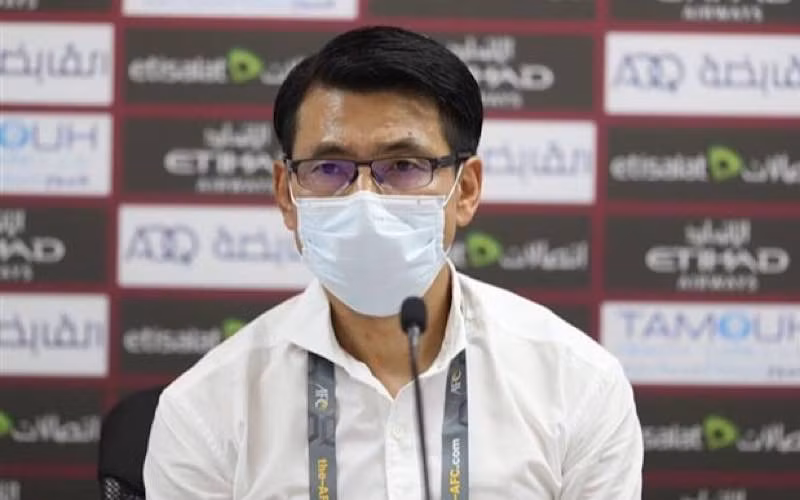 Huấn luyện viên Tan Cheng Hoe của đội tuyển Malaysia. (Ảnh: TTXVN)