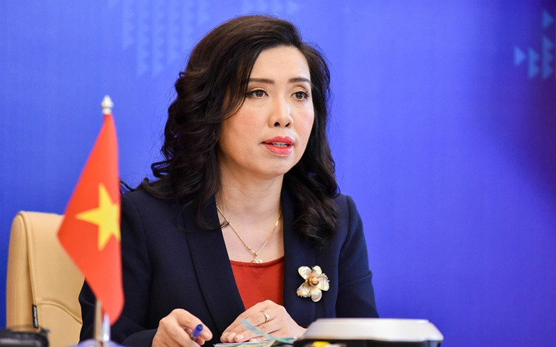 Người phát ngôn Bộ Ngoại giao Việt Nam Lê Thị Thu Hằng. (Ảnh: Bộ Ngoại giao)