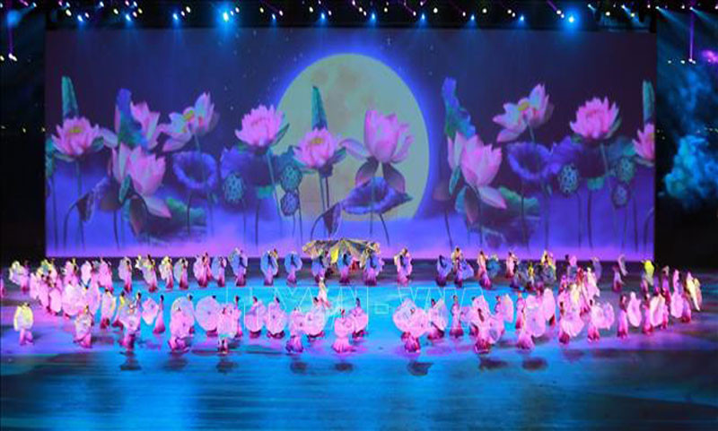 Toàn cảnh buổi tổng duyệt Lễ khai mạc SEA Games 31. (Ảnh: TTXVN) Phó Thủ tướng Vũ Đức Đam dự tổng duyệt Lễ khai mạc SEA Games 31 -0