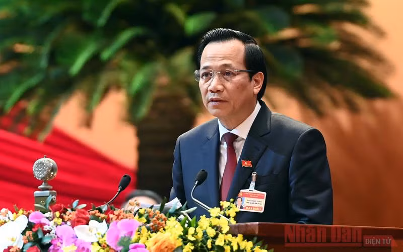 Đại hội XIII của Đảng tiếp tục phiên tham luận tại hội trường -0