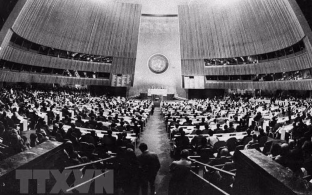 Tròn 44 năm Việt Nam gia nhập Liên hợp quốc: Những hình ảnh lịch sử