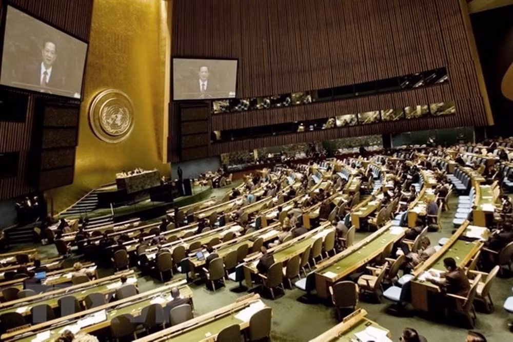 Tròn 44 năm Việt Nam gia nhập Liên hợp quốc: Những hình ảnh lịch sử -0