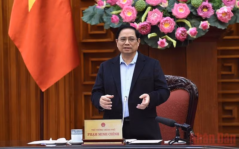 Thủ tướng chủ trì hội nghị phòng, chống thiên tai ở miền trung và Tây Nguyên -0