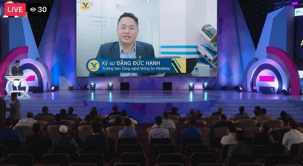 Medlatec nhận Giải thưởng ASOCIO dành cho lĩnh vực công nghệ chăm sóc sức khỏe (HealthTech). Viettel và Medlatec vinh dự nhận Giải thưởng ASOCIO 2021 -0