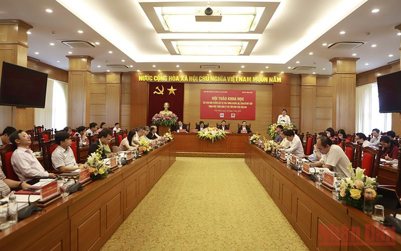Toàn cảnh hội thảo.