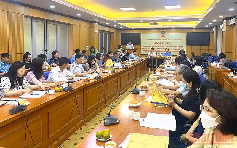 Quang cảnh hội nghị.