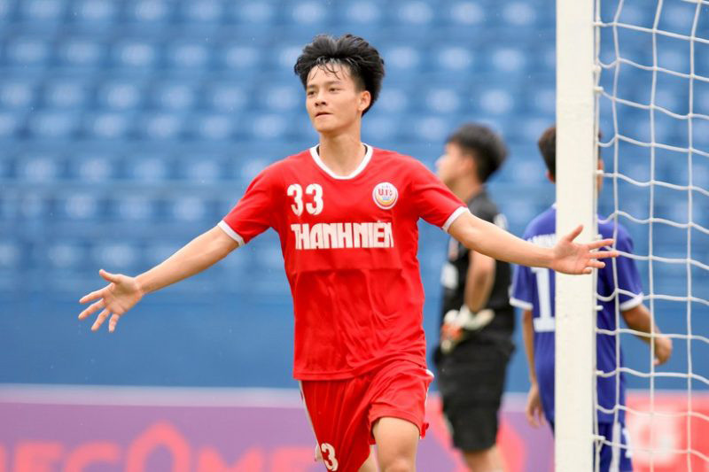 Thanh Nhàn (PVF) đã có trận đấu xuất sắc với cú đúp và một đường kiến tạo thành bàn. (Ảnh: VFF)