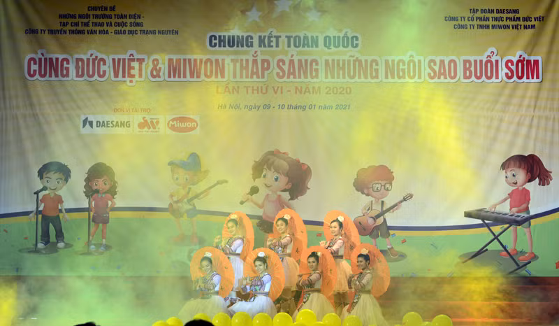 Cuộc thi Chung kết Toàn quốc “ Cùng Đức Việt & Miwon thắp sáng những Ngôi sao buổi sớm:”Lần thứ VI – 2020 -0