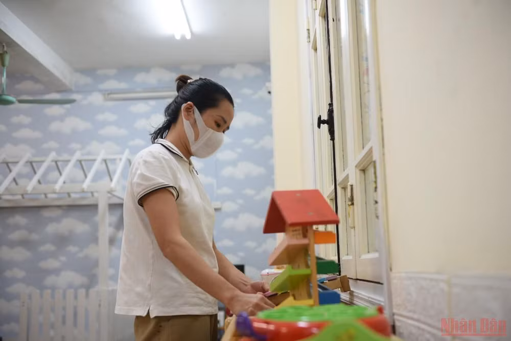 Trường mầm non Hà Nội sẵn sàng đón trẻ quay lại lớp -0