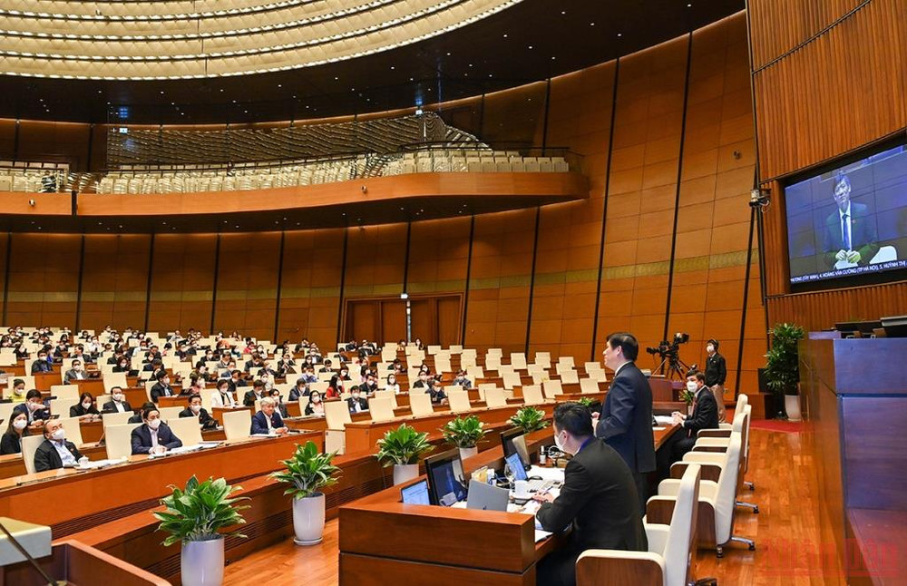 Không khí sôi nổi, dân chủ, thẳng thắn tại phiên chất vấn và trả lời chất vấn của Quốc hội ảnh 7 Không khí sôi nổi, dân chủ, thẳng thắn tại phiên chất vấn và trả lời chất vấn của Quốc hội -0
