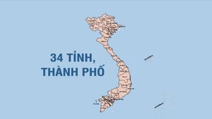 [Infographic] 34 tỉnh, thành phố trên cả nước từ ngày 12/6/2025