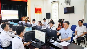 Hà Nội vận hành thử nghiệm mô hình chính quyền địa phương hai cấp tại 126 xã, phường mới, trên phạm vi toàn thành phố. (Ảnh THẾ ĐẠI)