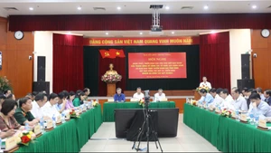 Ảnh minh họa: Ban Tổ chức Trung ương tổ chức Hội nghị trực tuyến quán triệt, triển khai các văn bản mới về công tác tổ chức xây dựng Đảng và giao ban công tác quý III. (Ảnh: TIỂU PHƯƠNG)