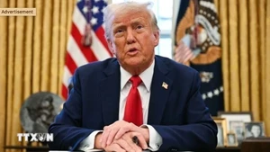 Tổng thống Mỹ Donald Trump. (Ảnh: IRNA/TTXVN)