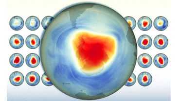 Một nghiên cứu mới xác nhận tầng ozone Nam Cực đang phục hồi, là kết quả trực tiếp của những nỗ lực toàn cầu nhằm giảm thiểu các chất làm suy giảm tầng ozone.