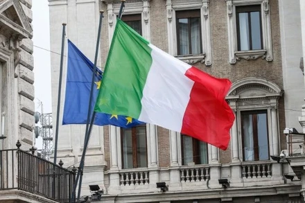 Quốc kỳ Italia. (Ảnh: Vatican News)