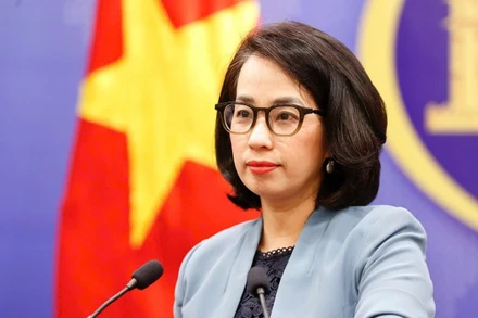 Người Phát ngôn Bộ Ngoại giao Việt Nam Phạm Thu Hằng. (Ảnh: BNG)