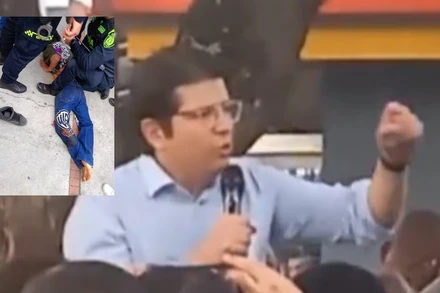 Thượng nghị sĩ Colombia Miguel Uribe Turbay. (Ảnh: Redes sociales/X)