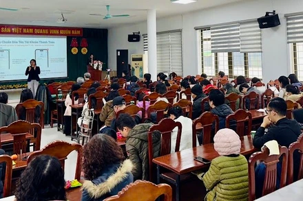 Lễ khởi động dự án "Tiếp cận dịch vụ ngân hàng của người khuyết tật".