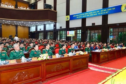 Toàn cảnh Đại hội đại biểu Công đoàn Quân đội lần thứ XI (2025-2030).