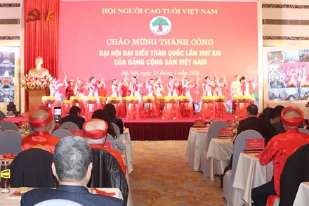 Chương trình nghệ thuật "Hào khí Diên Hồng trong kỷ nguyên mới" chào mừng thành công Đại hội đại biểu toàn quốc lần thứ XIV của Đảng.
