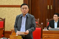 Đồng chí Trần Cẩm Tú, Ủy viên Bộ Chính trị, Thường trực Ban Bí thư. (Ảnh: THỦY NGUYÊN)