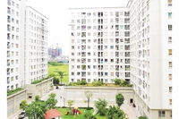 Khu nhà ở xã hội Eco Home, phường Đông Ngạc, Hà Nội.