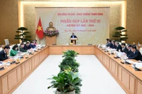 Quang cảnh phiên họp.