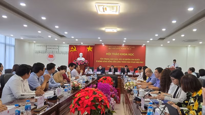 Quang cảnh hội thảo.