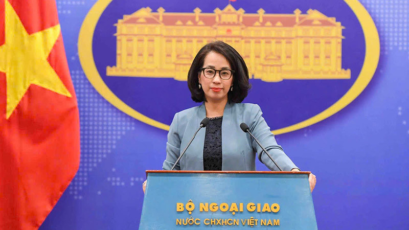 Người phát ngôn Bộ Ngoại giao Phạm Thu Hằng. (Ảnh: Bộ Ngoại giao)