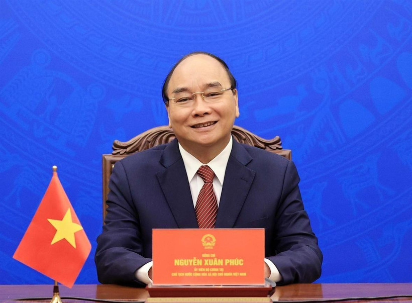Chủ tịch nước Nguyễn Xuân Phúc. (Ảnh: TTXVN)