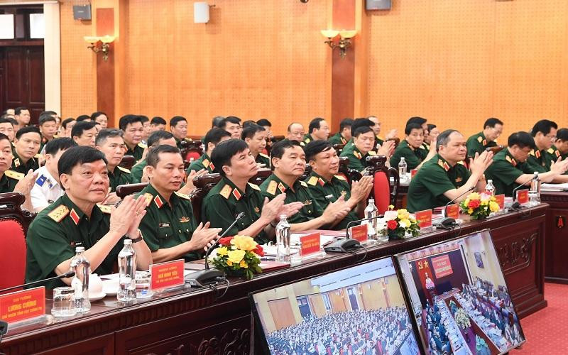 Các đại biểu tham dự hội nghị. (Ảnh Phú Sơn) 