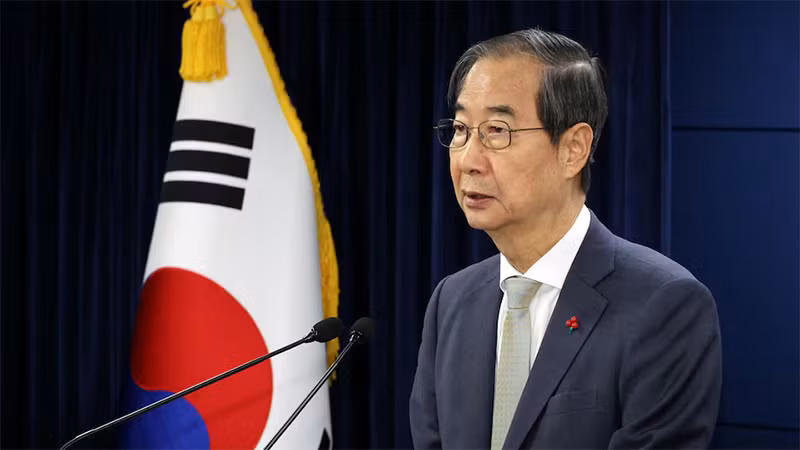 Ông Han Duck Soo. (Ảnh: Reuters)