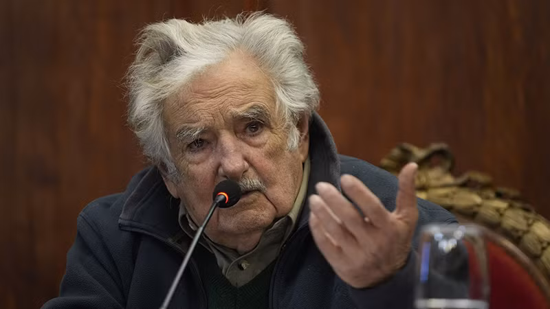 Nguyên Tổng thống Cộng hòa Đông Uruguay Jose Mujica Cordano phát biểu tại một sự kiện ở Montevideo, ngày 29/6/2022. (Ảnh: THX/TTXVN)
