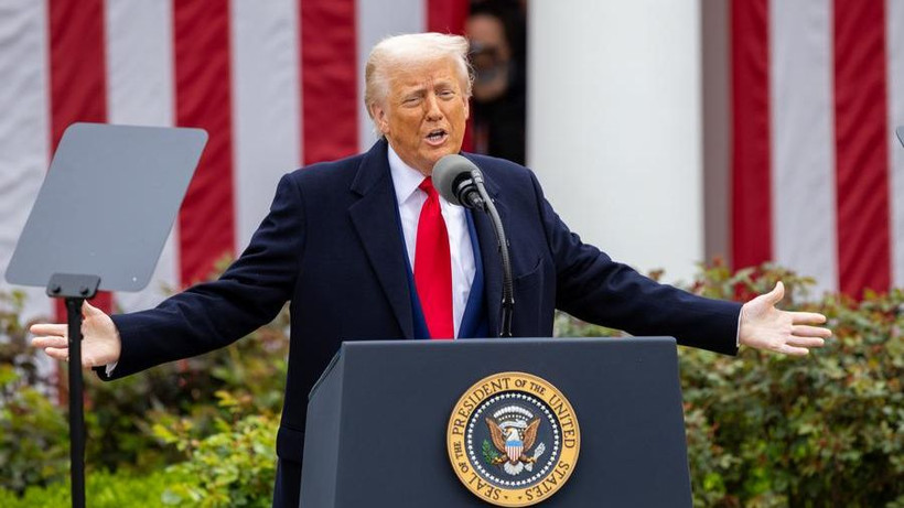 Tổng thống Mỹ Donald Trump. (Ảnh: Tân Hoa xã)