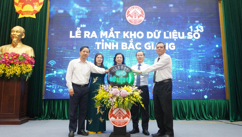 Tỉnh Bắc Giang chính thức ra mắt kho dữ liệu số.
