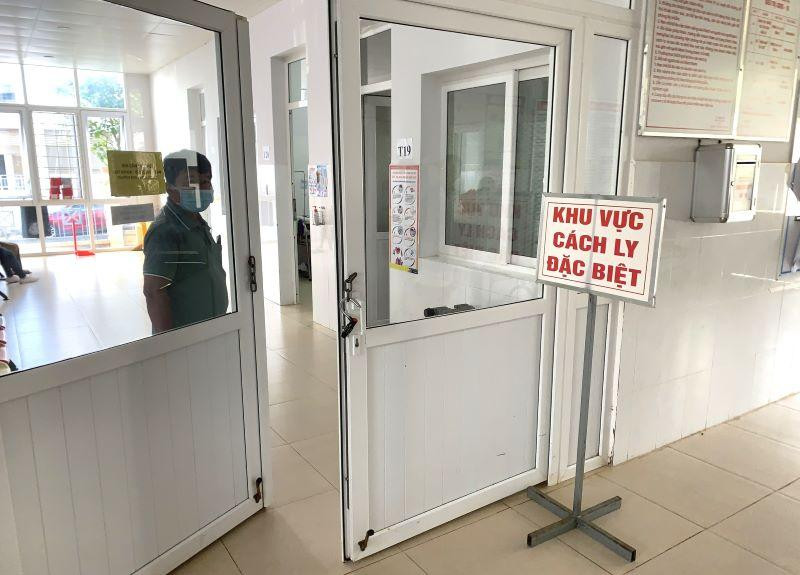 Khu vực cách ly điều trị bệnh nhân mắc Covid-19 nặng tại Bệnh viện đa khoa vùng Tây Nguyên.