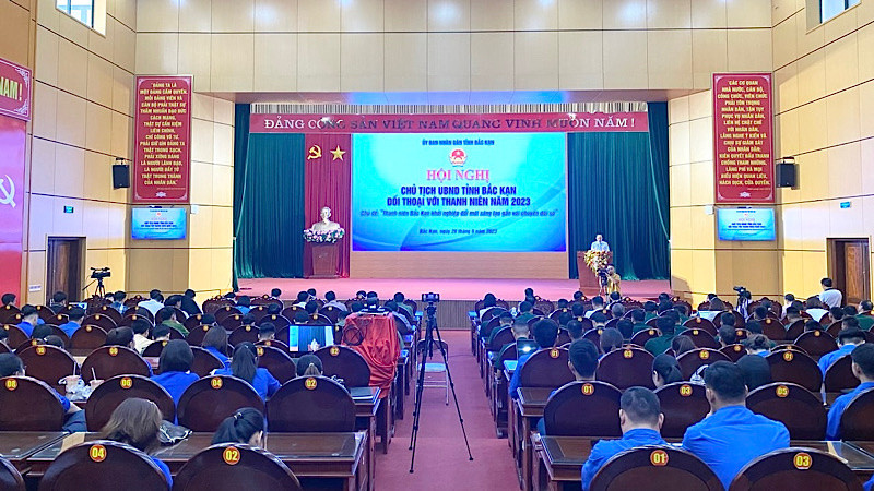 Hội nghị tổ chức theo hình thức trực tuyến. (Ảnh: TUẤN SƠN)